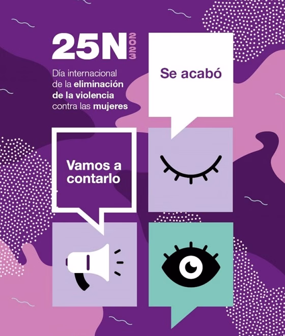 25N. DÍA INTERNACIONAL DE ELIMINACIÓN DE LA VIOLENCIA CONTRA LAS MUJERES