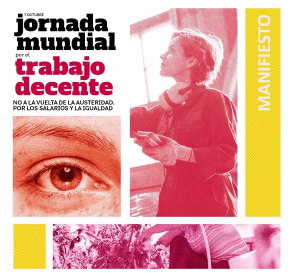 7 DE OCTUBRE – JORNADA MUNDIAL POR EL TRABAJO DECENTE
