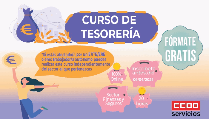 FORMACIÓN GRATUITA. CURSO DE TESORERÍA 6 ABRIL