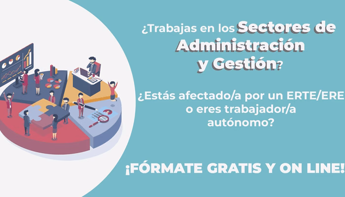 SECTORES DE ADMINISTRACIÓN Y GESTIÓN. FÓRMATE GRATIS ONLINE