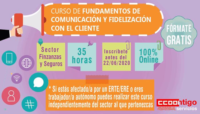 Curso: FUNDAMENTOS DE COMUNICACIÓN Y FIDELIZACIÓN CON EL CLIENTE.